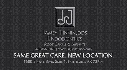 Jamey Tinnin, DDS Endodontics - Endodontist in Fayetteville, AR