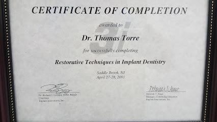 Dr. Thomas Torre DMD {Family, Cosmetic and Implant Dentistry } - General dentist in Nutley, NJ