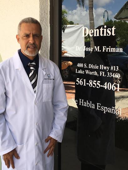 Jose M. Friman DMD, PA General Dentistry - General dentist in Lake Worth Beach, FL