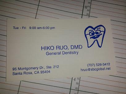 RuO Hiko DDS - General dentist in Santa Rosa, CA