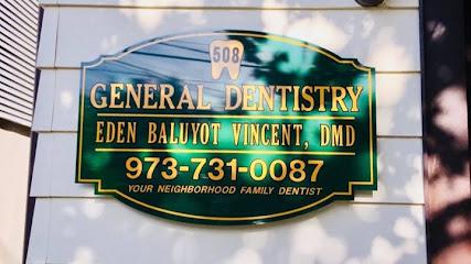 Eden Baluyot Vincent, DMD - General dentist in West Orange, NJ